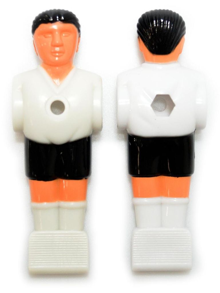 Bandito, figure da calcio professionali, 16 mm, bianco e Immagine del prodotto 