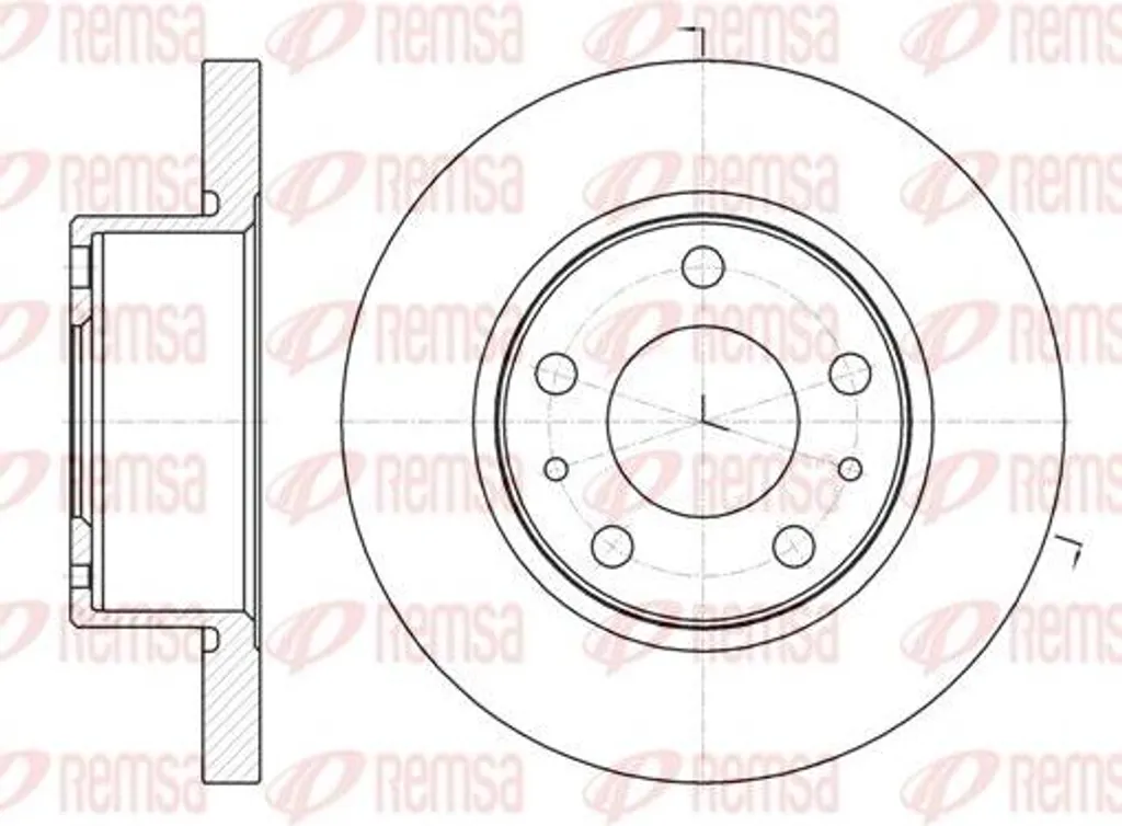 Disque de frein anti-vibration OE 42470836 pour corriger le voile