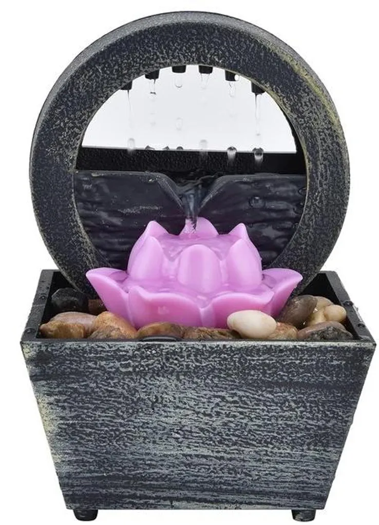 Cascade de table pour bureau et yoga - Fontaine Feng Shui d'intérieur
