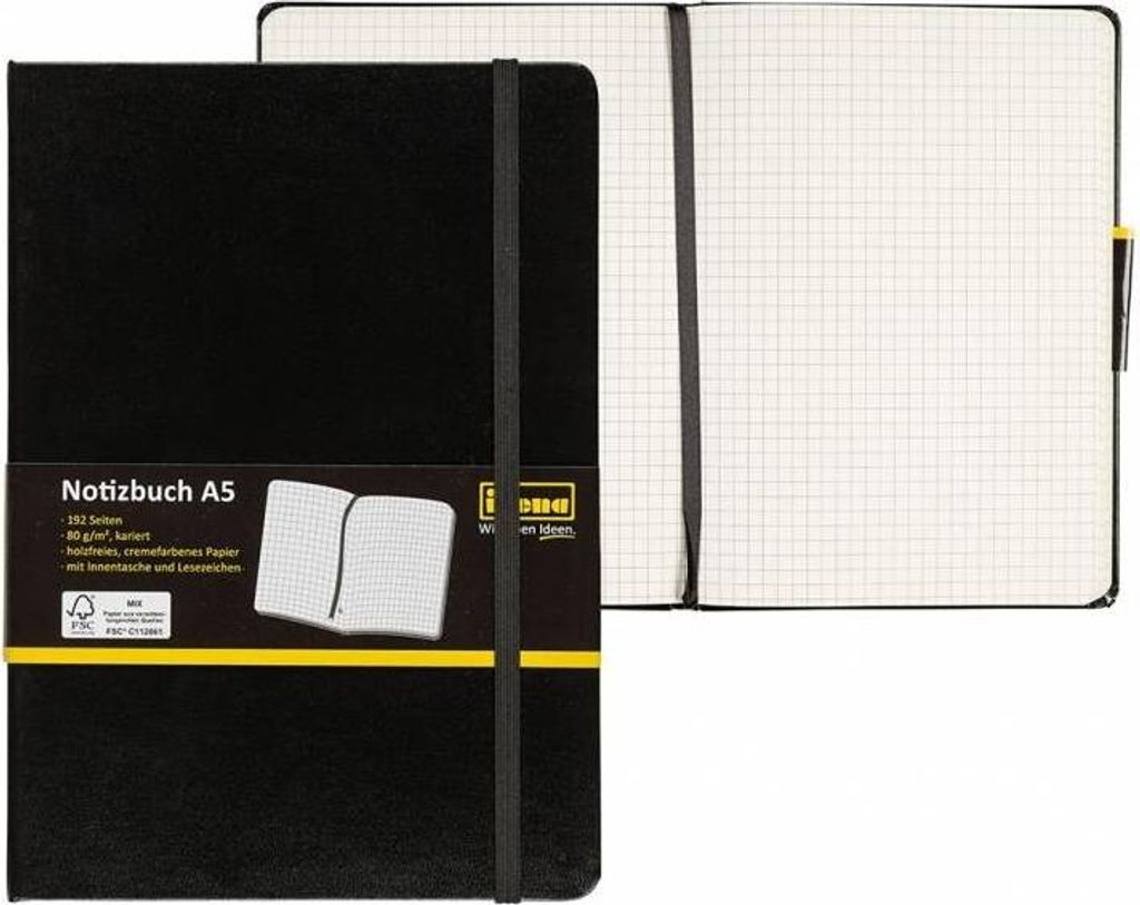 Zápisník DIN A 4 * Idena - Zápisník Obrázok produktu 