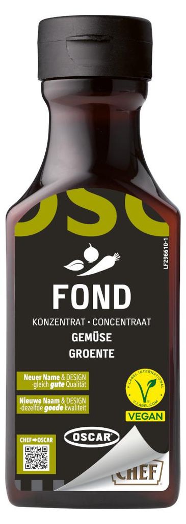 Oscar Gemüsefond Konzentrat eignet sich für Suppen und Produktbild 