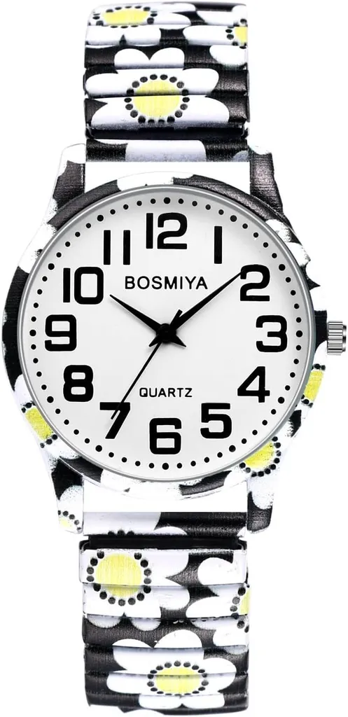 Orologio Vintage Donna per Anziani e Ipovedenti - Facile da Leggere