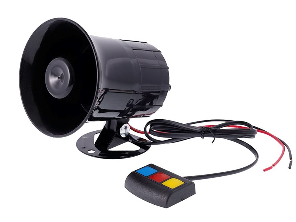 Sirène 12V 30W, 3 tons Image du produit 