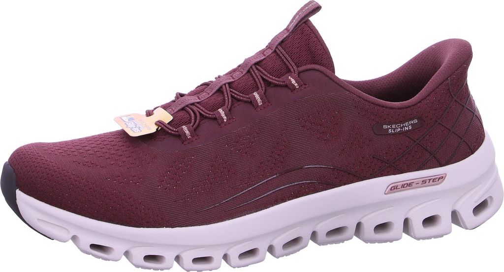 Skechers Glide-Step Elevate Damen Sneaker in Rot, Größe 39