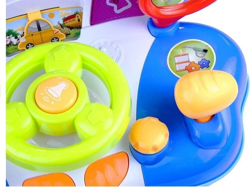 Volant interactif pour bébé avec sons du panneau de direction éveil - 6