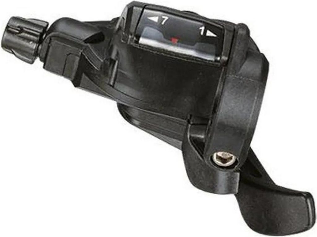 Microshift Trigger Ts38 Rechter Schalthebel Schwarz 7s Schwarz 7s