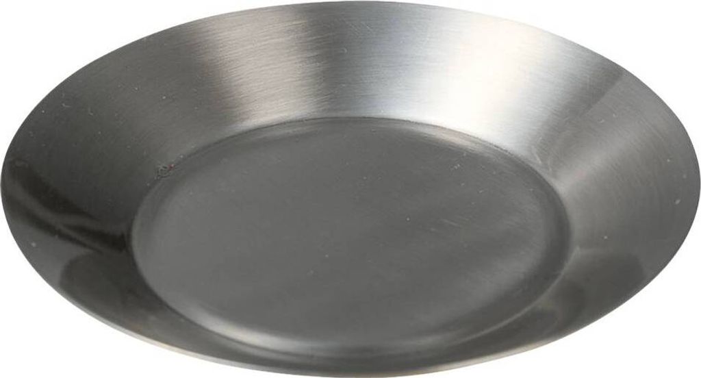 Teller Edelstahl Matt Ø 8cm Kerzenhalter Kerzenteller Untersetzer Tischdeko