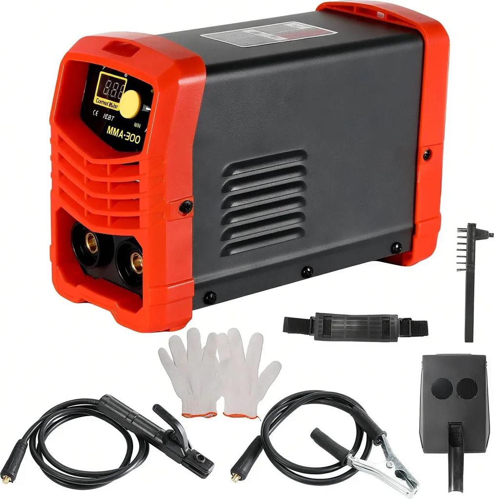 Saldatrice Elettrica Compatta MMA-300A | Crea e Ripara con Stile
