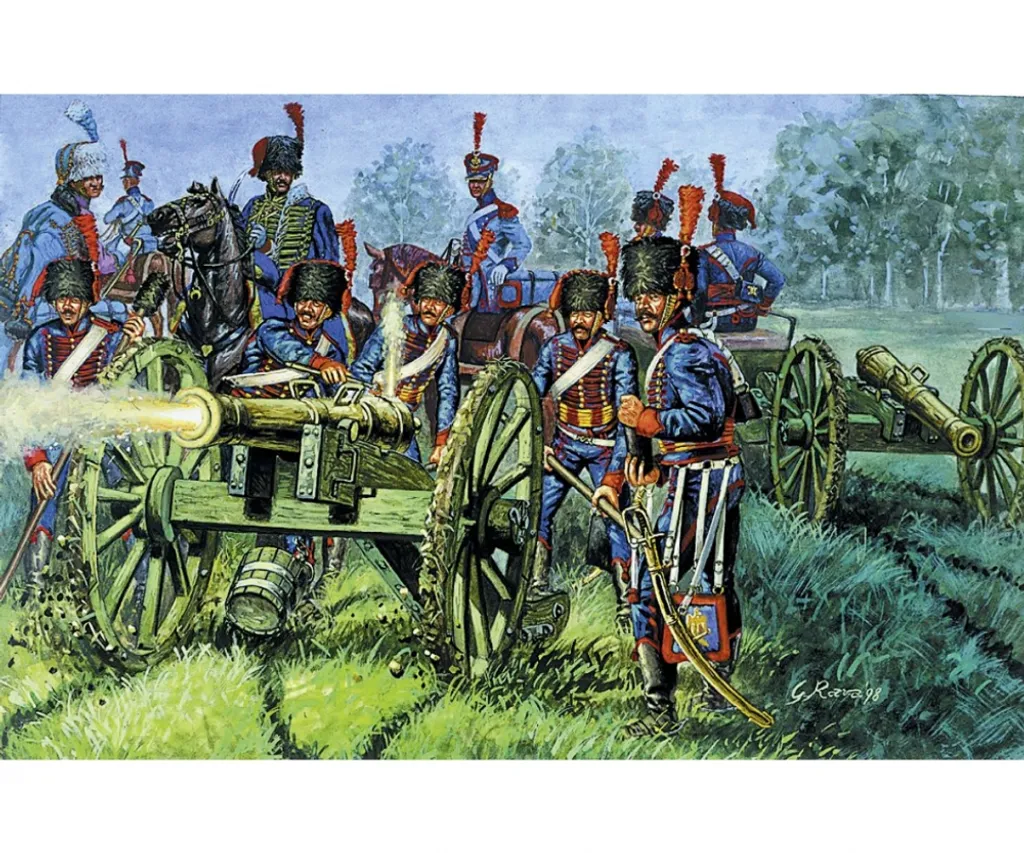 Maquette Artillerie Française Impériale 1:72 Italeri Détails Historiques