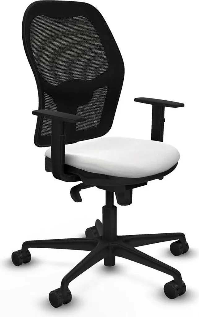 Chaise de bureau ergonomique réglable 1D036N0 Blanche Piqueras y Crespo