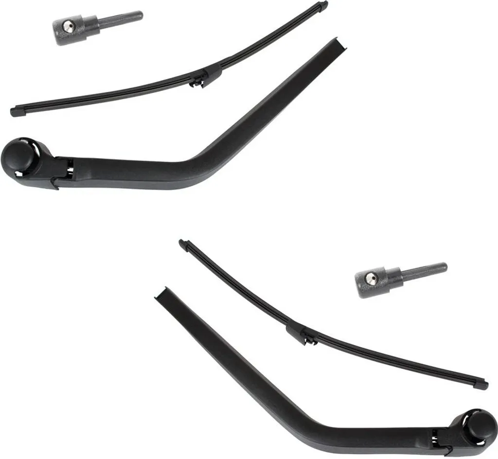 Kit bras d'essuie-glace arrière avec buse lave-glace pour VW T5 03-15