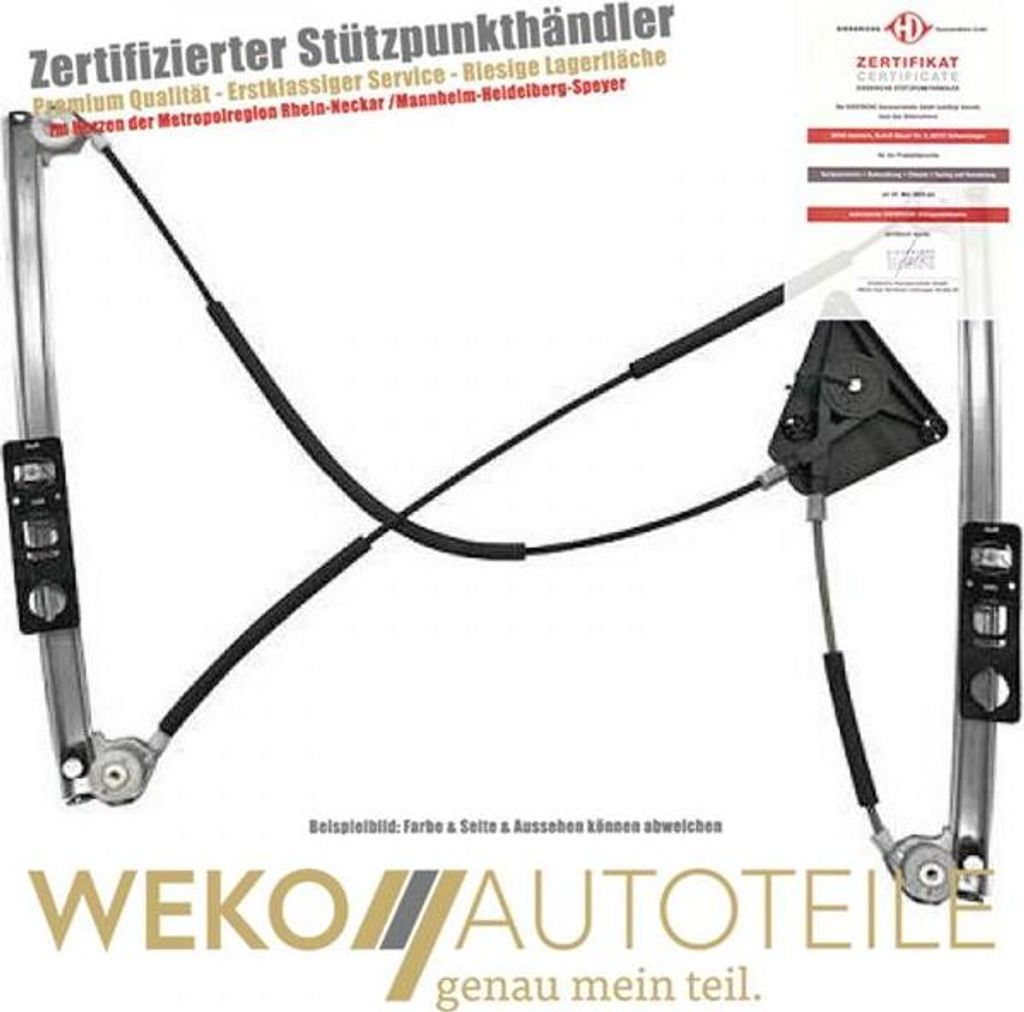 Fensterheber vorne rechts DIEDERICHS 1031120 für AUDI