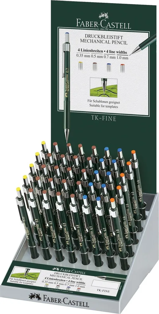 Crayon Graphite Porte-mines TK-Fine Faber-Castell pour Dessin Technique