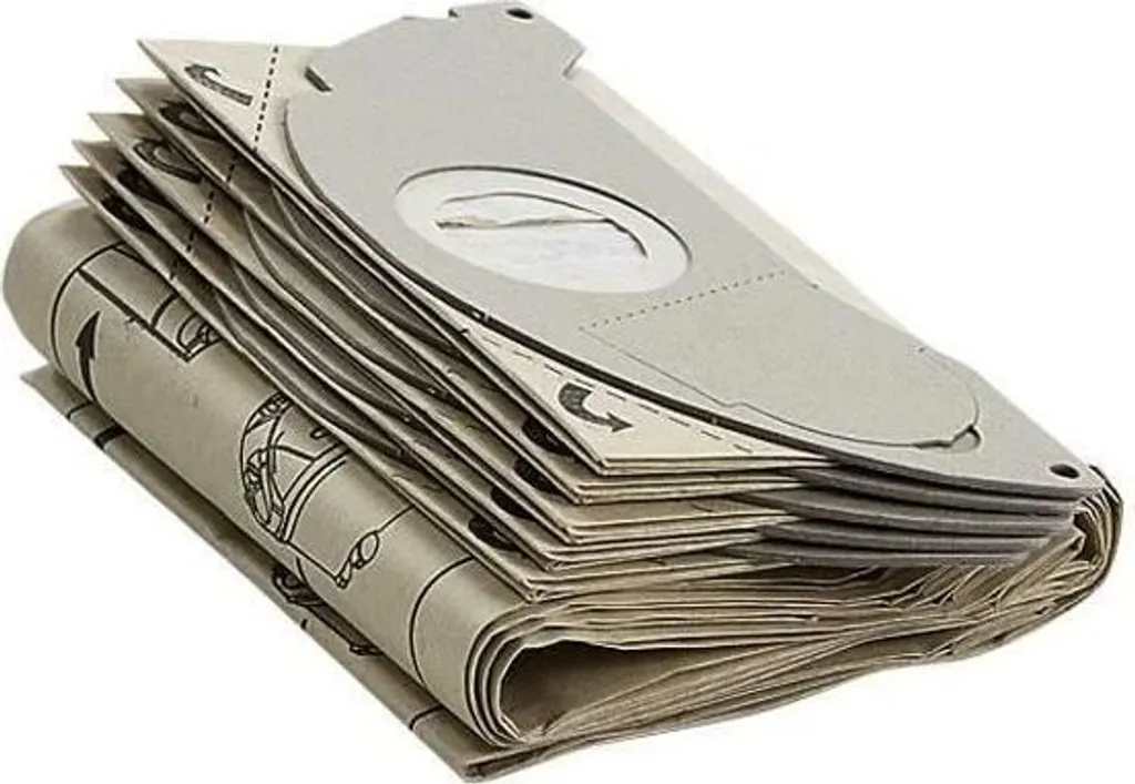 Filtri Carta 12L per Kärcher A 2501 A 2601 WD 2500 - 5 Sacchetti