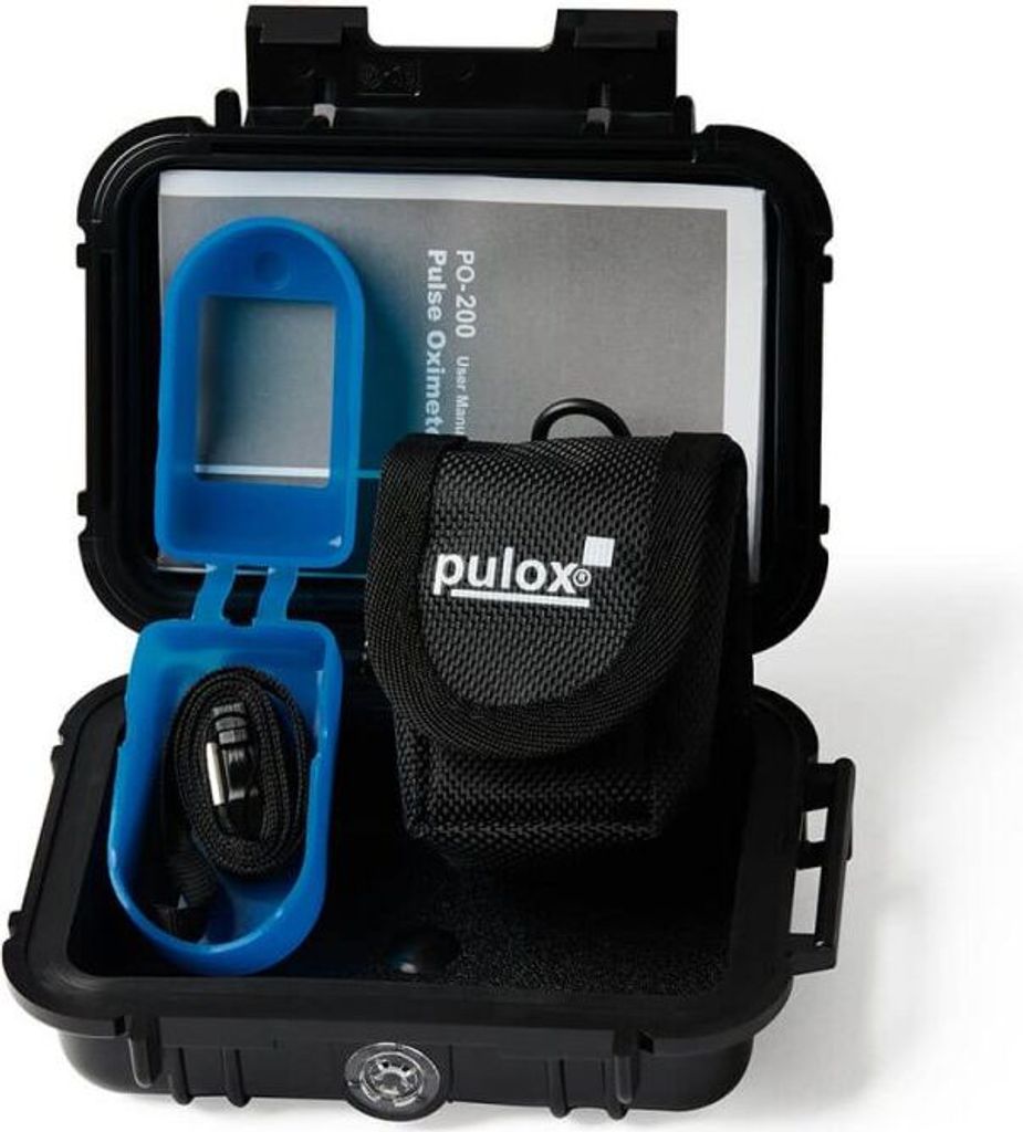 Pulox prstový pulzný oxymeter PO-200 White, pulzný Obrázok produktu 7