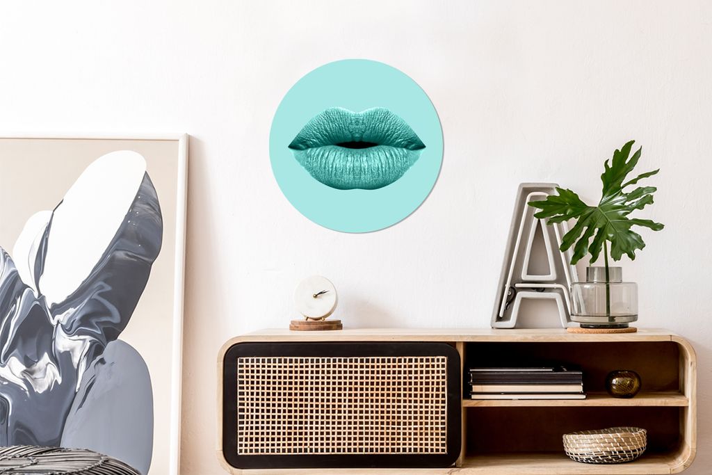 MuchoWow - Schlafzimmer - Bilder - Der Kreis - Kunst für die Wohnung - Plastik - Kunstdruck - Wandbild