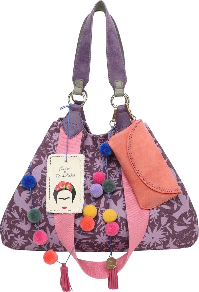 Sac de cours ou travail Izzy Denim violet foncé shopper grand format