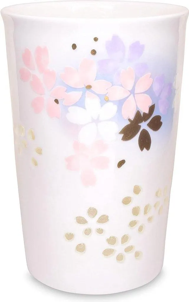 Gobelet à thé japonais en céramique fine à fleurs de cerisier 7,6 cm