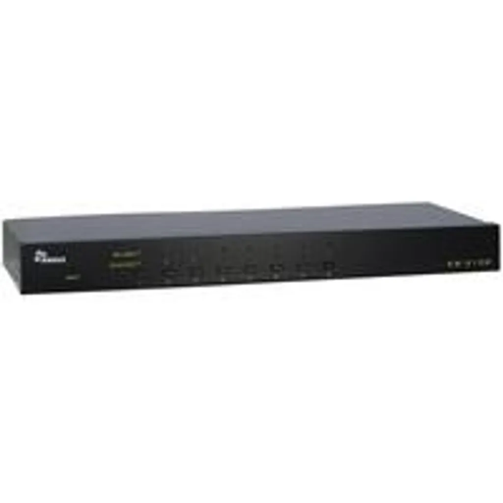 Commutateur KVM Rackable 1U Inter-Tech KS-3108 pour Baie Informatique