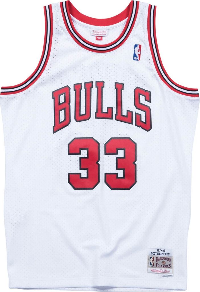 Mitchell & Ness NBA Swingman Jersey Chicago Bulls Home Scottie Pippen #33 white S