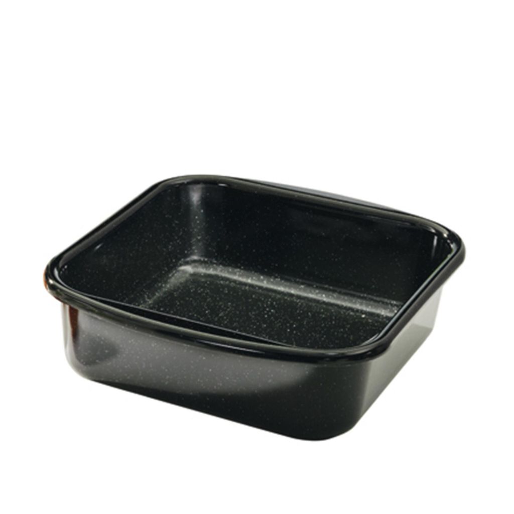 Riess Poêle à frire Mini 22x22x7,5cm Noir Émail Image du produit 