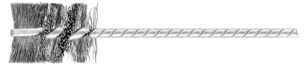 PFERD TOOLS Innenbürste IBU Ø19x25 mm Schaft-Ø3,2 mm Stahl-Draht-Ø0,20 10 Stk