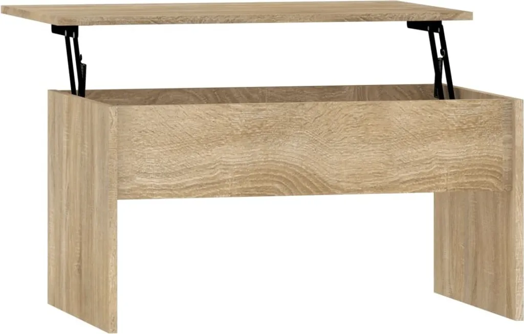 Tavolino da Caffè Moderno Rovere Sonoma 80x50 cm - Design Salvaspazio