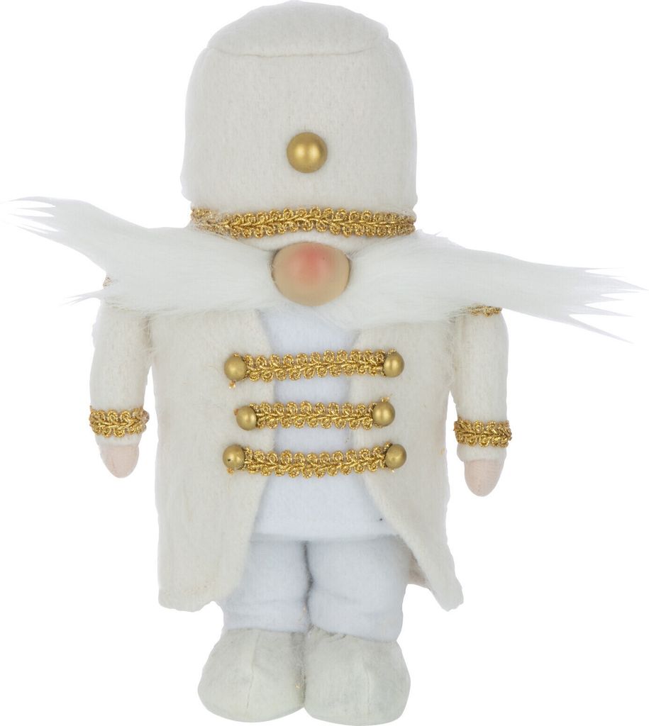 J-Line Soldat Polyester Weiß/Gold Small