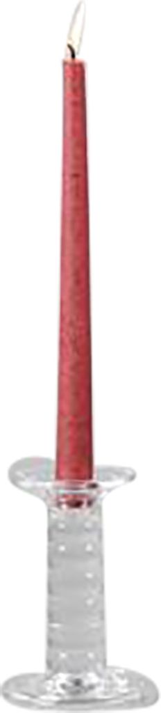 Rasteli Kerzenständer für Tischkerze Glas D 9,7 cm H 14,1 cm Sonderangebot pro 2 Stück