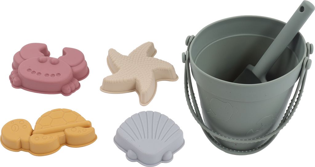 Silikon-Strandspielzeug,Silikon-Strandspielzeug-Set,Silikon- Produktbild 