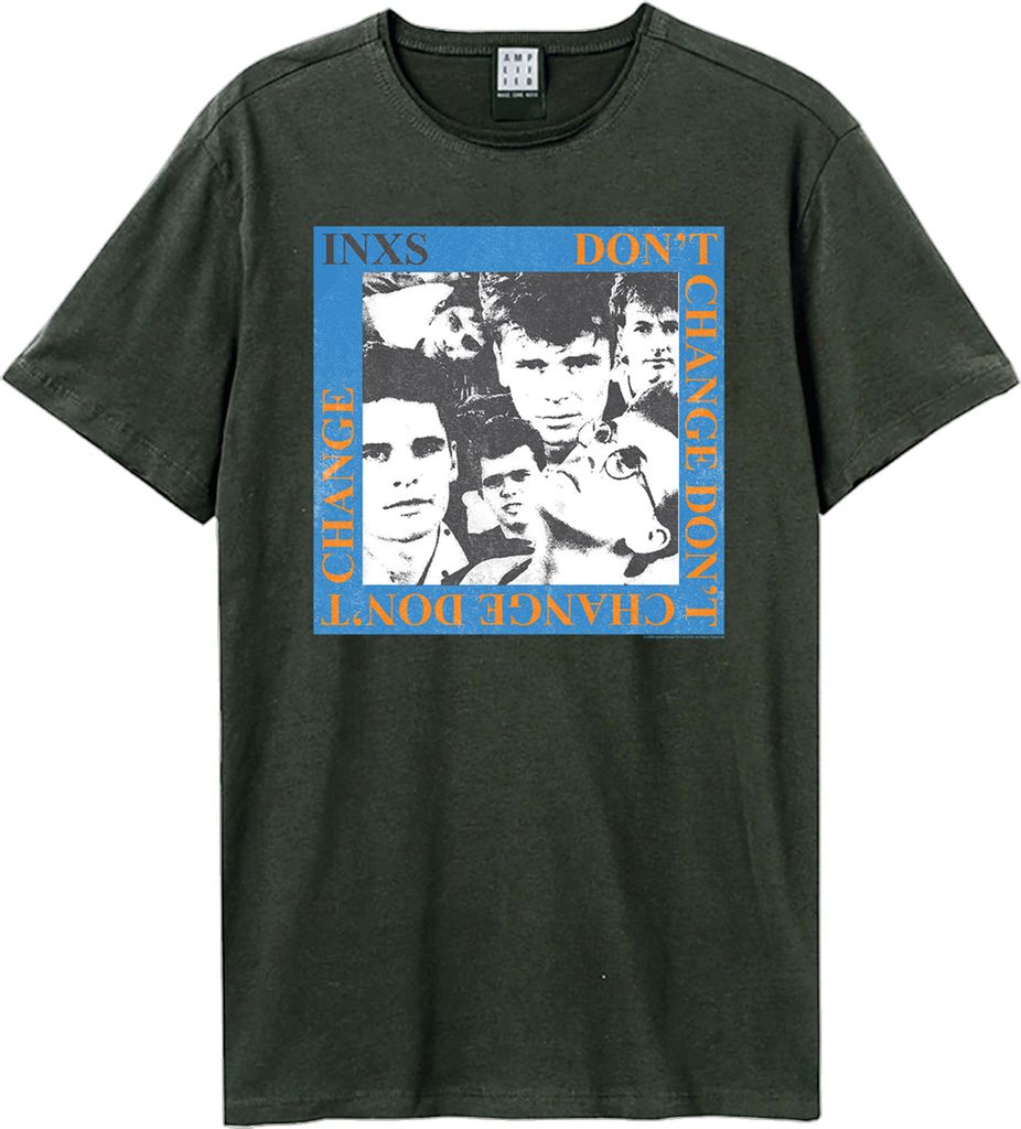 Amplified - "Don ́t Change" T-Shirt für Herren/Damen Uni GD2405 (S) (Holzkohle)