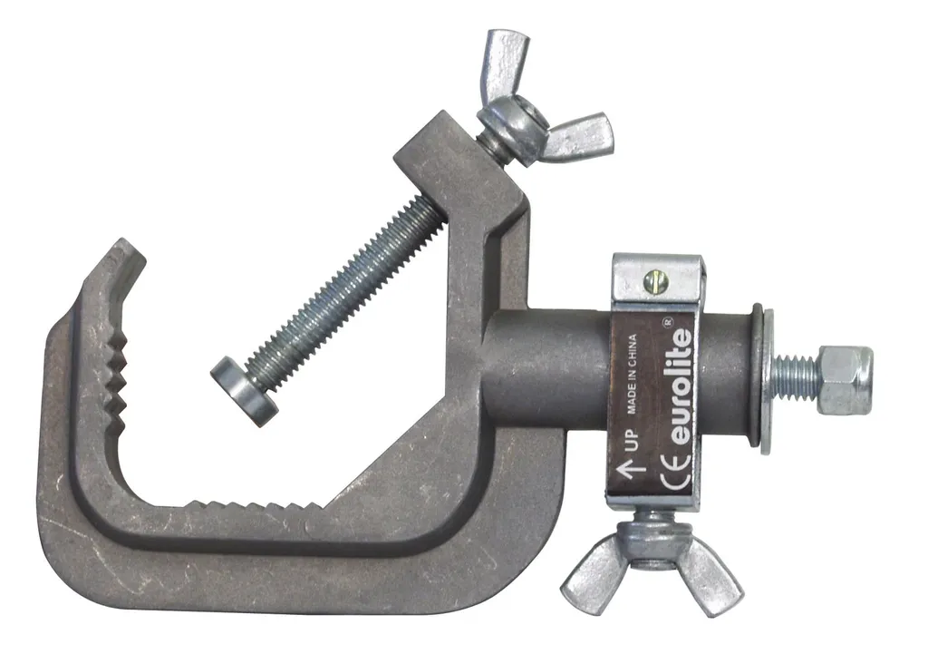 Fixation traverse pour projecteur Eurolite TH-90 - Crochet argent 50mm