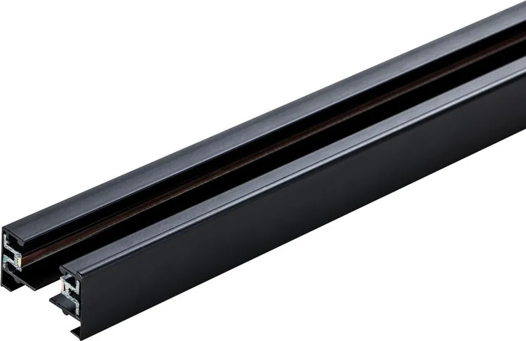 Barre omnibus monophasée VIDEX noire 1m pour tableau électrique direct