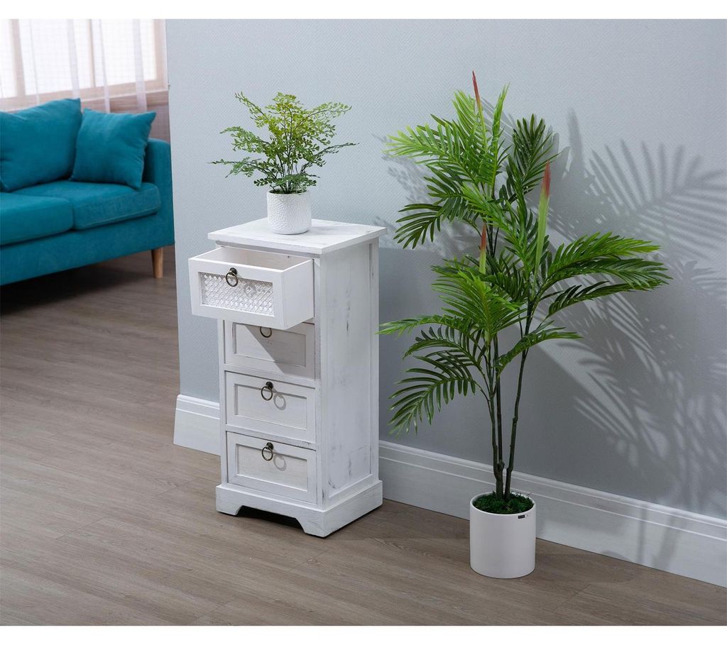Nachttisch IRMA Nachtschrank für Boxspringbett Nachtkonsole Produktbild 