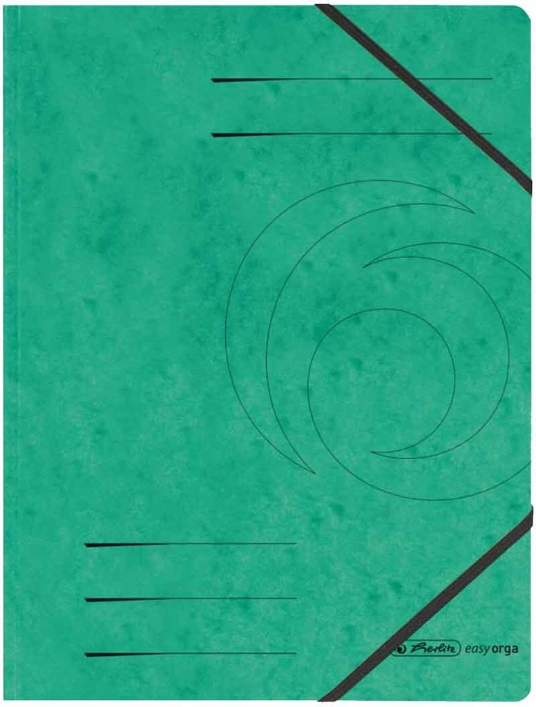 Herlitz Eckspanner 972471 DIN A4 Colorspankarton grün Produktbild 