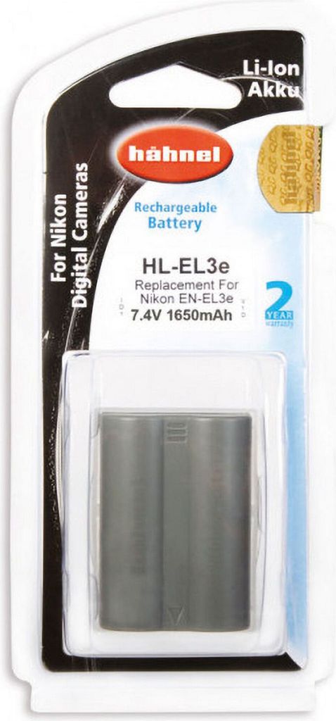 hähnel - HL-EL3e - 7,4 Volt 1500mAh Li-Ion