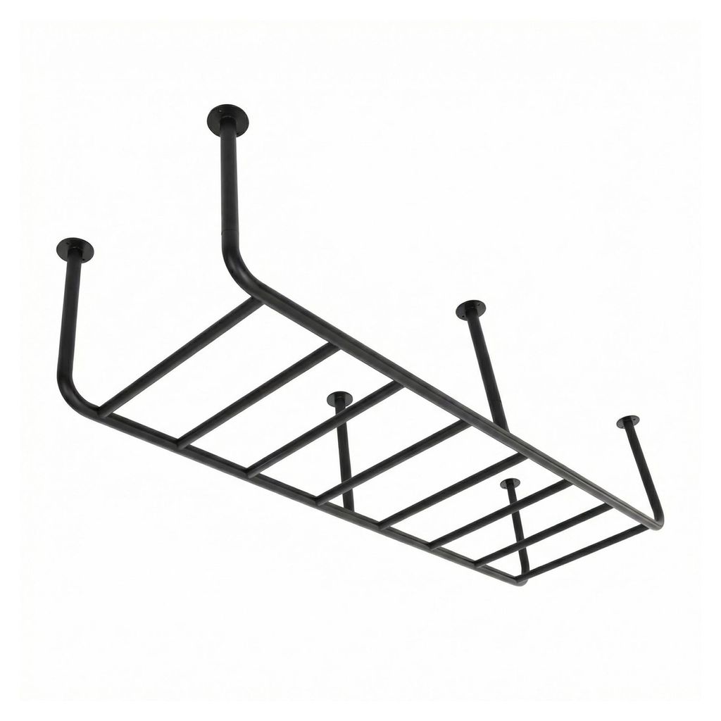 Robex Deckenleiter Slim 55 cm Schwarz Produktbild 