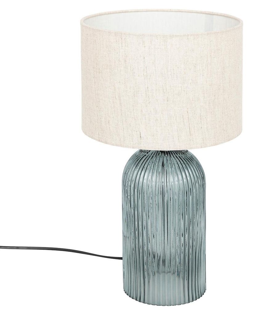 Lampa stołowa ze szklaną bazą MATI, wys. 42 cm Zdjęcie produktu 