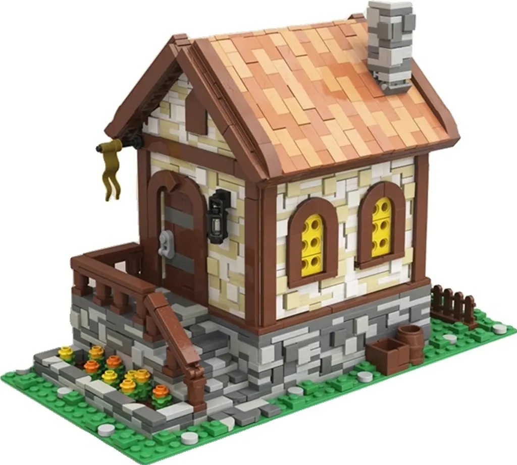 Jeu de cubes en bois 1582 pièces : idéal pour bâtir des châteaux et cités