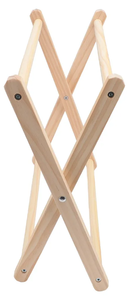 Porte-revues macramé facile à monter - Solution rangement sol compacte