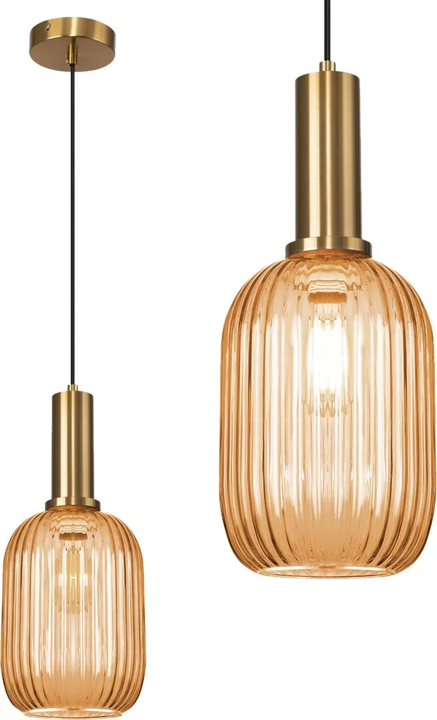 Scheda Tecnica Lampada tooLight App458-1Cp Orange | E27 IP20 34cm