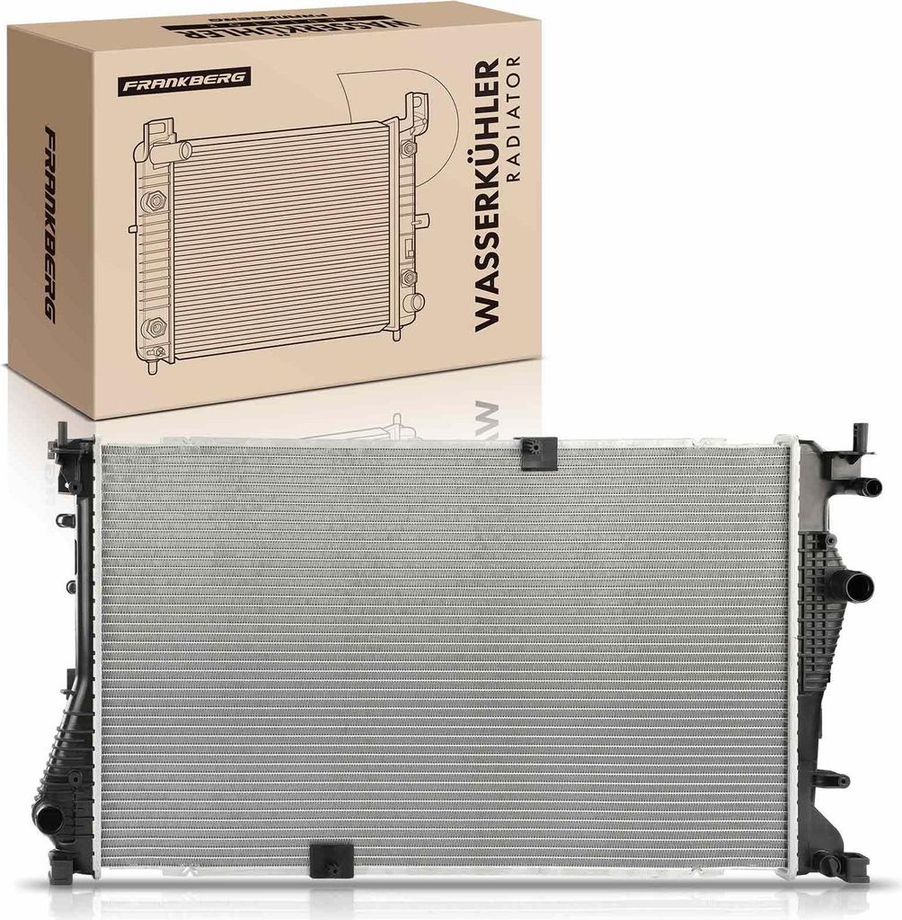 Frankberg 1x Kühler Wasserkühler Motorkühler für Opel Vivaro Renault Trafic 2