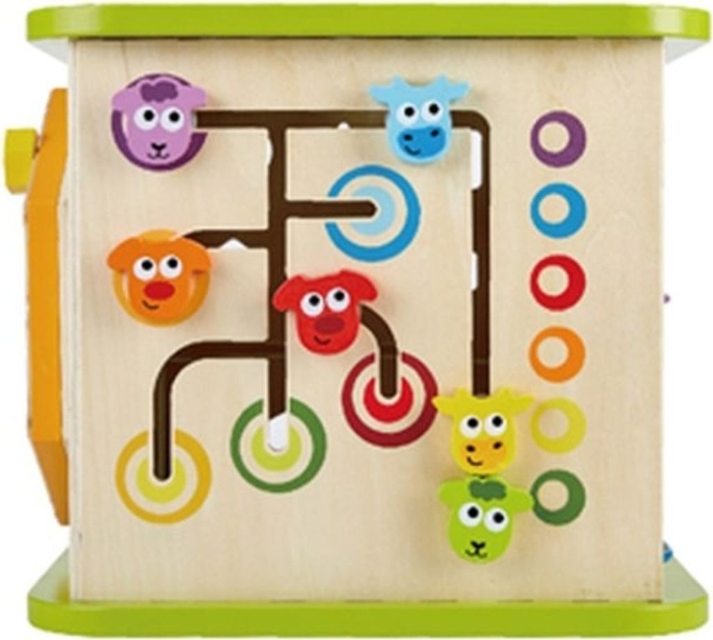 Hape Totally Amazing Motorikwürfel Kleine Tierchen, E1810 Produktbild 33