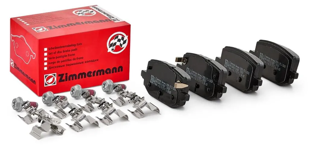 Plaquettes de frein arrière Zimmermann 26589.175.2 pour Nissan Qashqai III