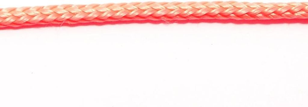 PP-Seil 3 mm x 30 m orange geflochten, auf Haspel