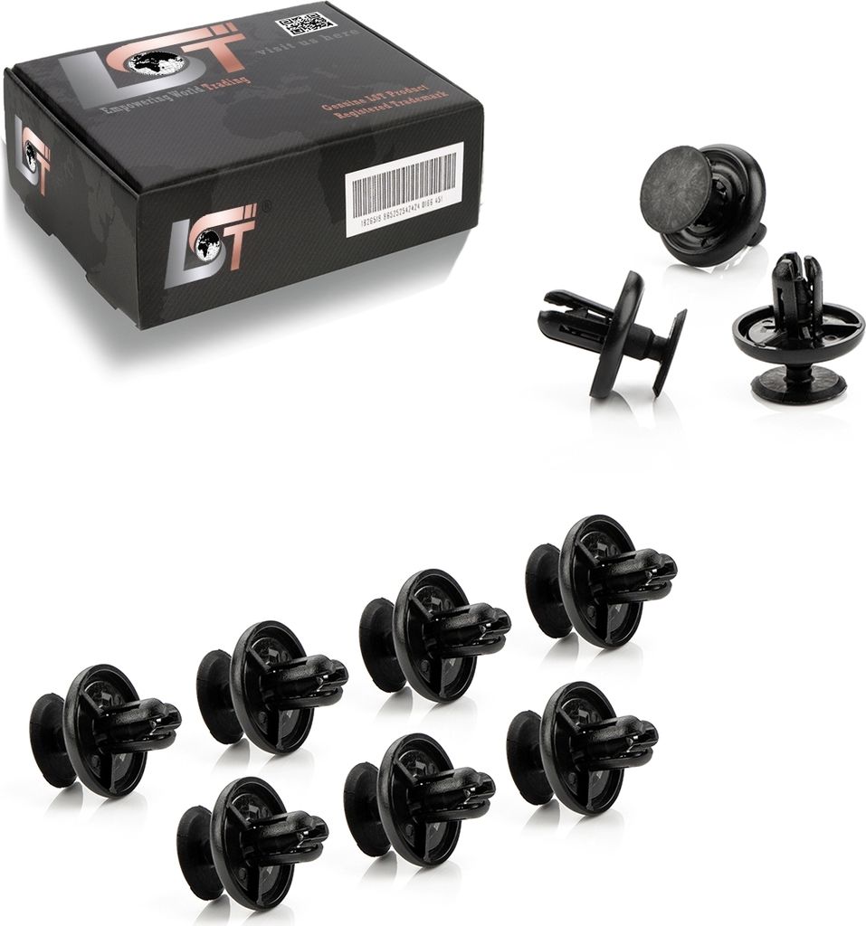 10x Radhausschalen Radkasten Befestigung Clips für TOYOTA Produktbild