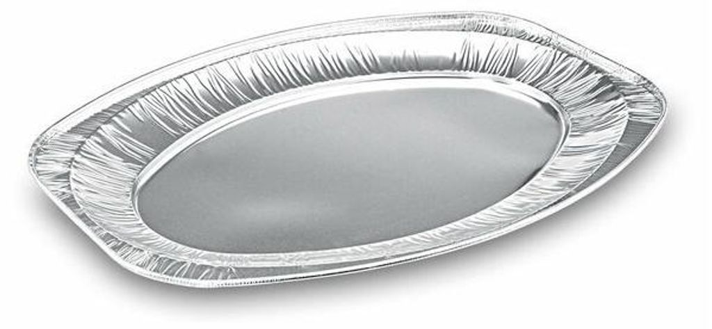10x Alu-Catering-Platte Aluminium-Partyplatte Servierplatte Produktbild 