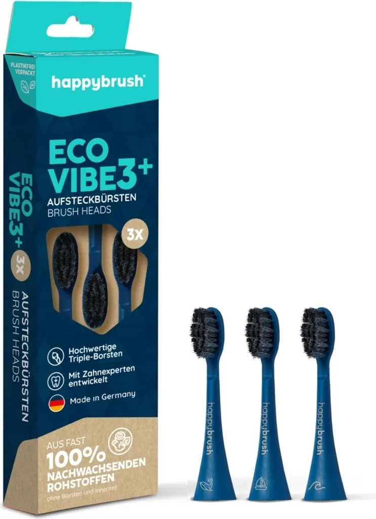 Brosse à Dents ECO VIBE 3+ : 3 Têtes Ocean en Matières Recyclées
