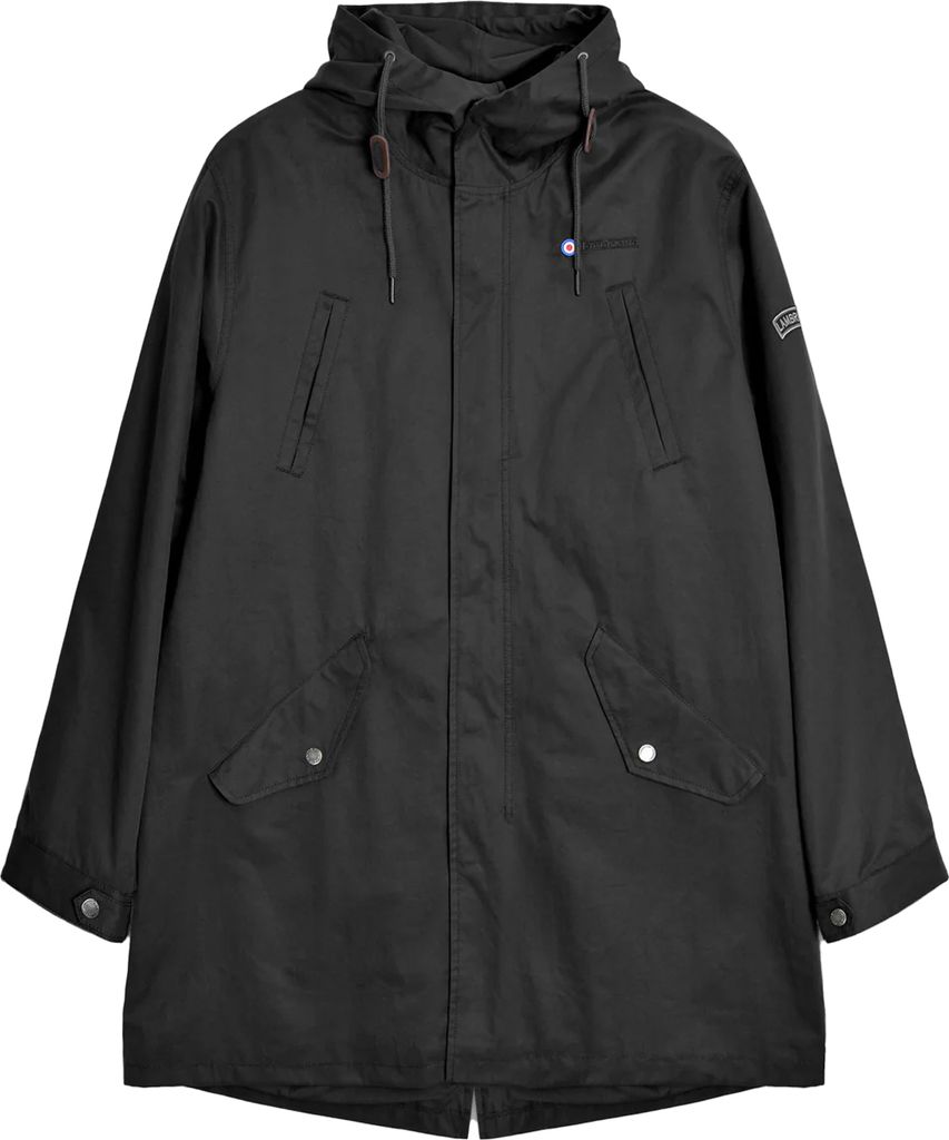 Lambretta - Parka da uomo LB213 (L) (Nero) Immagine del prodotto 