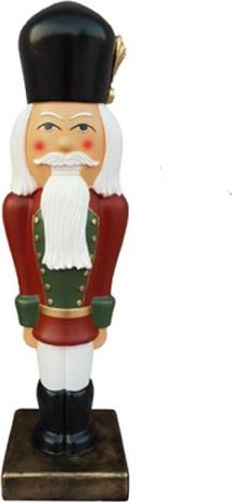 Nussknacker 97cm Soldat Statue Weihnachten Skulpturen Statuen Dekoration Deko